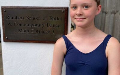 Ballet Student Gains a Place at Rambert Summer School